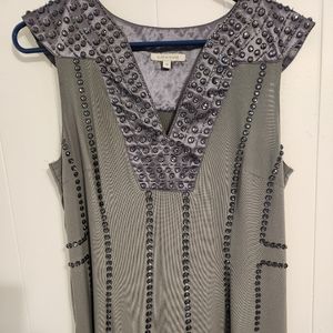 Boston Proper beaded top